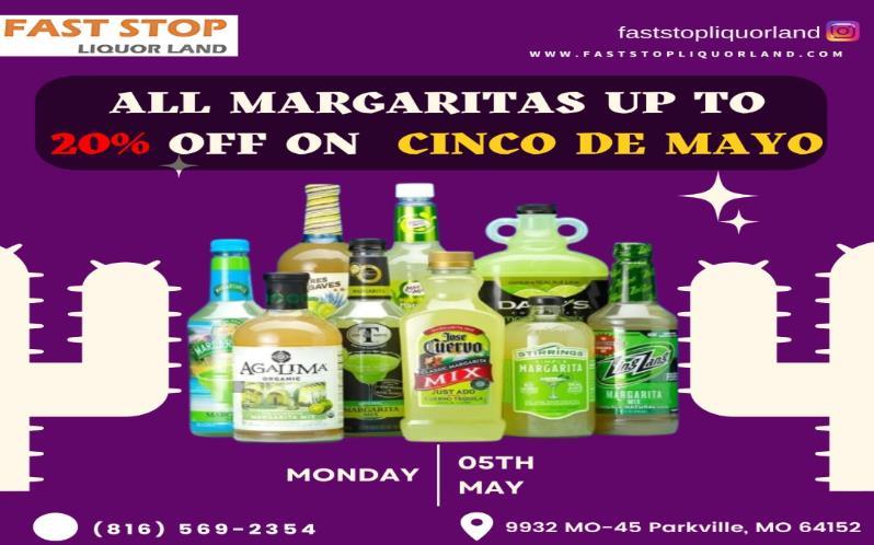 Cinco de Mayo Margarita Madness – Up to 20% Off! available in Parkville MO
