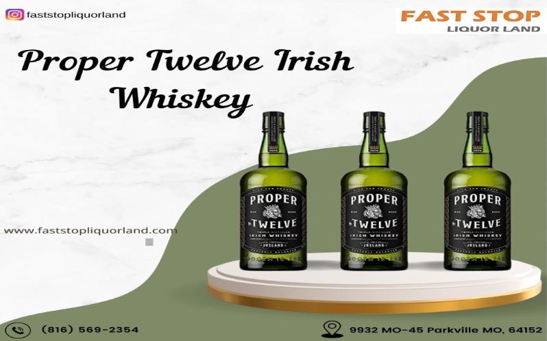 Proper Twelve Irish Whiskey available in Parkville MO