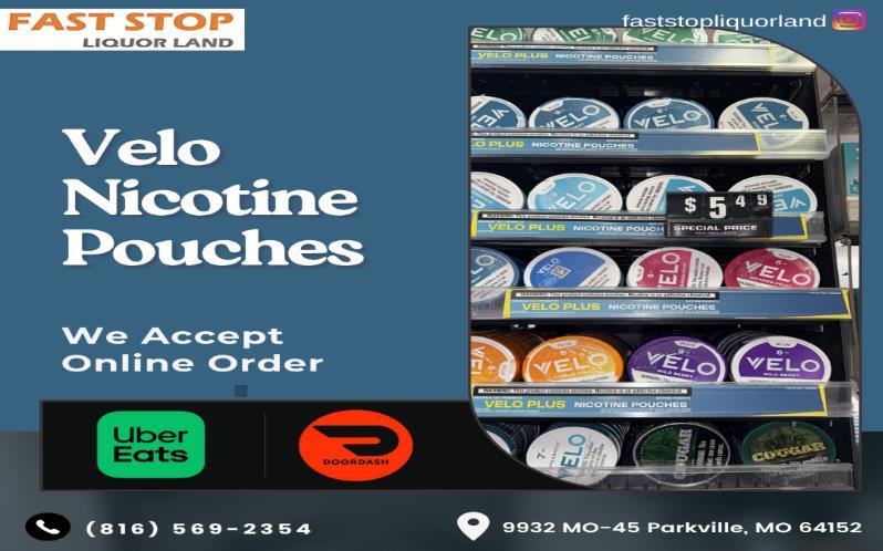 Velo Nicotine Pouches available in Parkville MO
