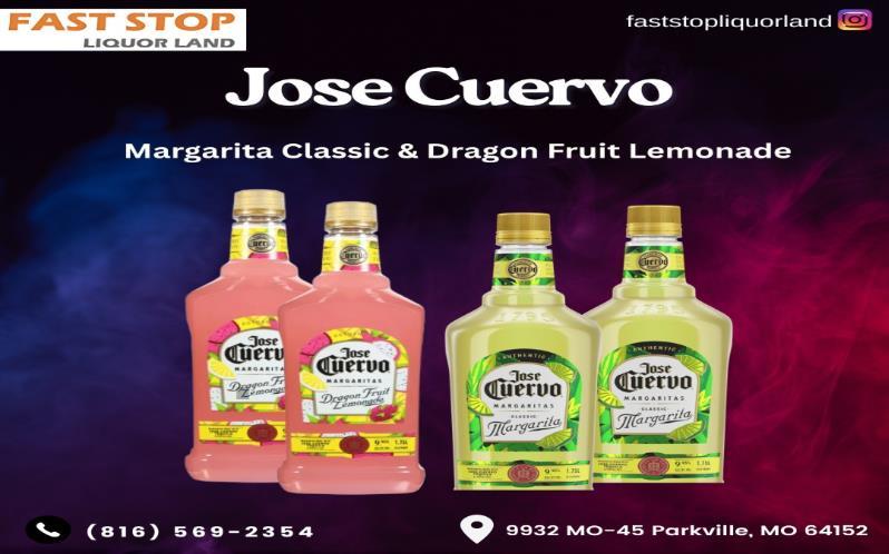 Jose Cuervo Margarita Classic & Dragon Fruit Lemonade available in Pakville MO