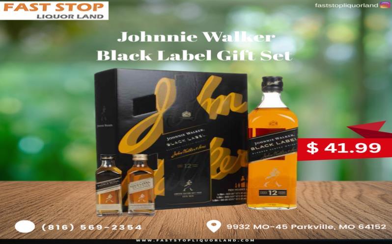 Johnnie Walker Black Label Gift Set