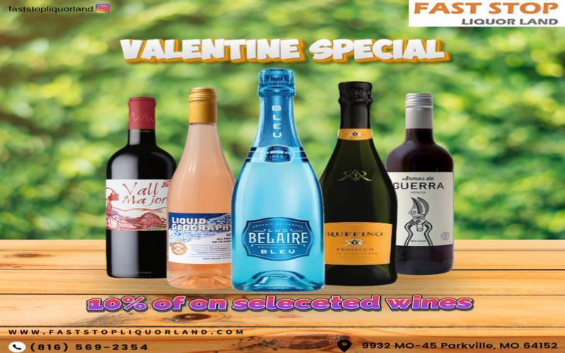 10% OFF on Selected Wines