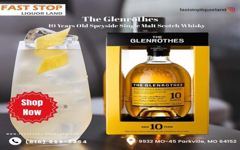 The Glenrothes 10 Years Old Speyside Single Malt Scotch Whisky